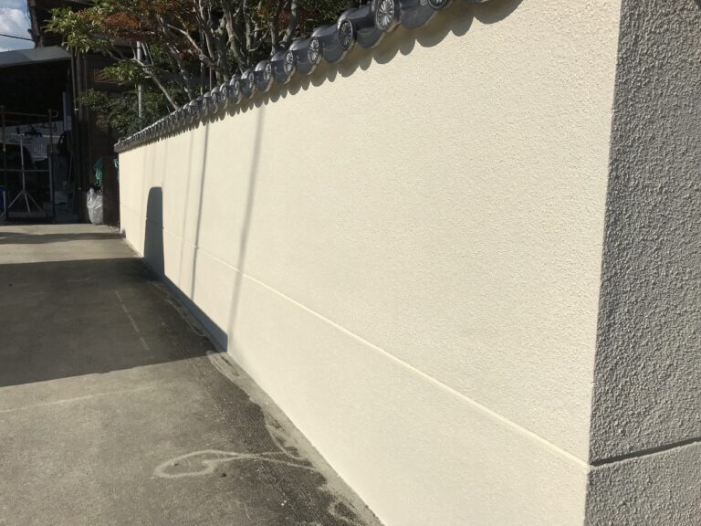 神埼市【K様邸】外塀塗装工事
