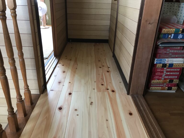 佐賀県佐賀市｜フローリング、上張り工事