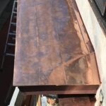 福岡県福岡市｜玄関屋根板金交換工事