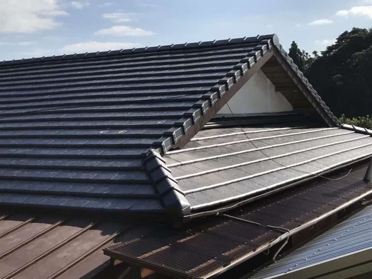 平戸市【Y様邸】屋根葺き替え工事
