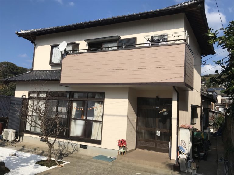 松浦市【K様邸】外壁塗装