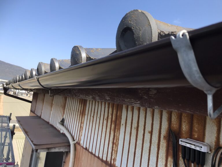 多久市【K様邸】雨樋工事