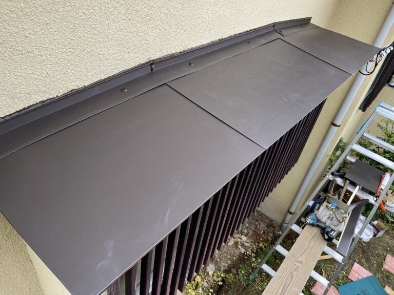 福岡市【M様邸】庇板金工事